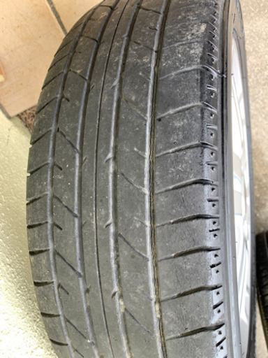 L175s ムーヴ純正ホイール POTENZA付き