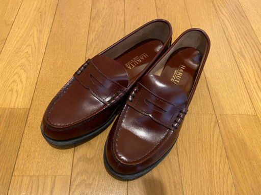 【新品】ハルタ　ローファー 茶　25センチ