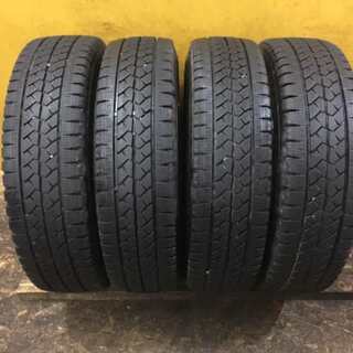 BS BLIZZAK VL1 195/80R15 107/105L LT 15インチ スタッドレス 4本 2016年製 ハイエース キャラバン等　(VTN93) クレジットカード QR決済可能