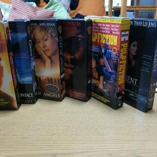 VHSビデオ 10作品セットの画像