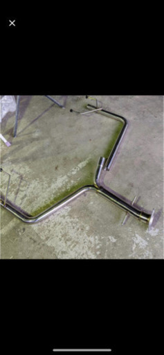 120 マークX マフラー　リアピース　ストレート