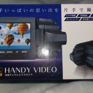 液晶デジタルビデオカメラ　ハンディビデオの画像