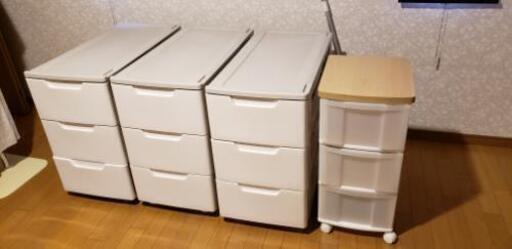 収納ケース(3セットまとめ売り+小サイズ付)