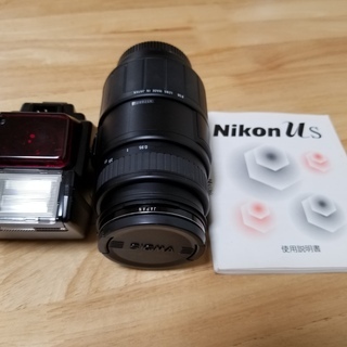 ★希少！Nikon u2フィルム一眼+Wズーム+スピードライトのセット★の画像