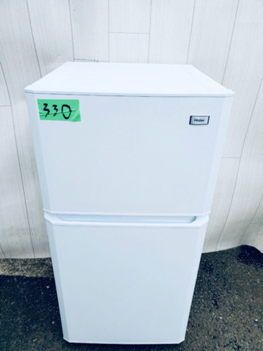 ❸330番 Haier✨ 冷凍冷蔵庫❄️  JR-N106E‼️