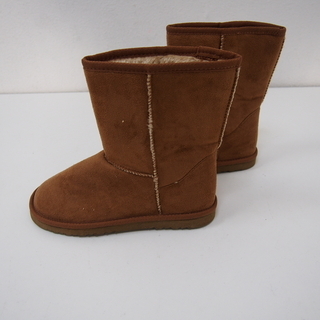 【新品】ショートブーツ 秋冬用 ブラウン M(11)の画像
