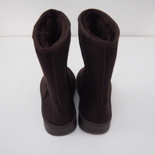 【新品】ショートブーツ 秋冬用 ダークブラウン S/M (11)の画像