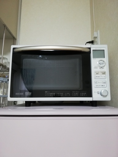 （取引中にて受付停止）オーブンレンジ ー 引っ越しのため、取りに来ていただける方（2月29日(土)限定）