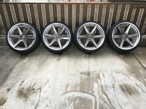 極美品 WORK ジースト ST1 21インチ 9.5j 10.5j アルファード ヴェルファイア