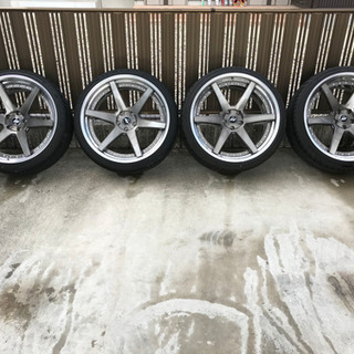 極美品 WORK ジースト ST1 21インチ 9.5j 10.5j アルファード ヴェルファイアの画像