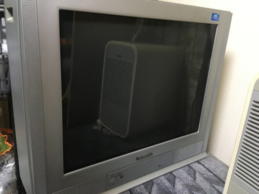 パナソニック25型　平面ブラウン管TV 2002年製　TH-25FB5 TH-25FB5アナログ、ブラウン管TV (ろすとん) 光風台のテレビ