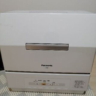 食洗機 NP-TCR1-W [ホワイト] 2013年製　＋分岐水栓CB-SSG6の画像