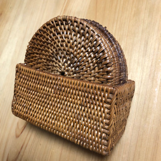 バリ購入　コースターの画像