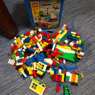 LEGO レゴブロック　バケツブルー　譲り受け決定しました