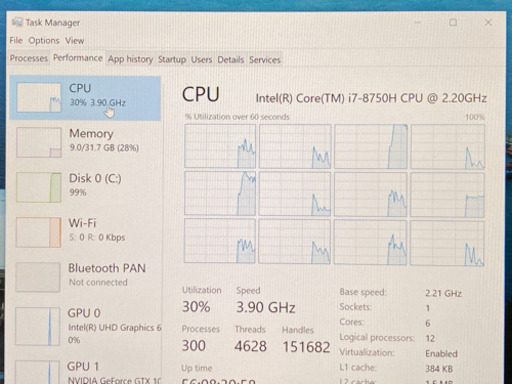 DELL XPS15 9570 メモリー32G SSD 1TB i7