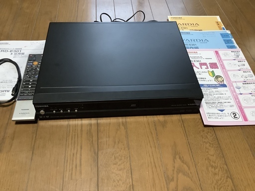 東芝 HDD＆DVDレコーダー VARDIA RD-E301