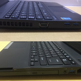 office2019 軽量･薄型ボディ Core i5-2.6GHz 新品SSD DVD HDMI (dynabook R734/K）の画像