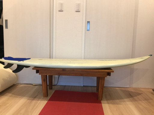 ショートボード　6.5f  TM3 リーシュ.ソフトケース付き。