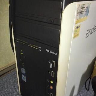 デスクトップパソコン　Windows10 64bitの画像