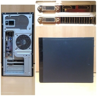 格安ゲーミングPC Intel Core-i5 Radeon メモリ12G SSD240G HDD500GB Windows10の画像