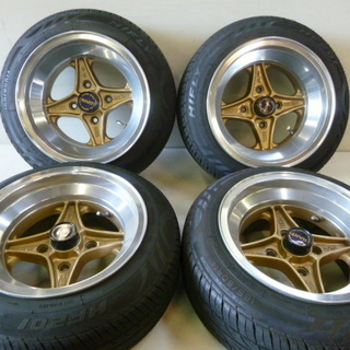 当時物！レーシングハート　7.5J２本　8J２本　旧車　絶版　希少 