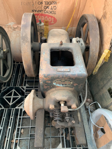 発動機　土肥工業　3馬力650回転