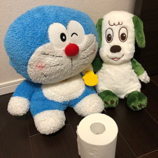 無料！ドラえもん　ワンワン　ぬいぐるみ