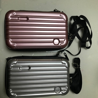 ミニスーツケース型ポーチ
