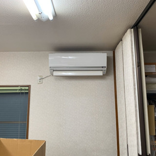 電気工事　エアコン取り付けの画像