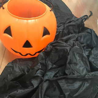 ハロウィン かぼちゃ、魔女仮装セット