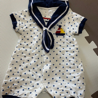 夏用 カバーオール 50cm～60cm