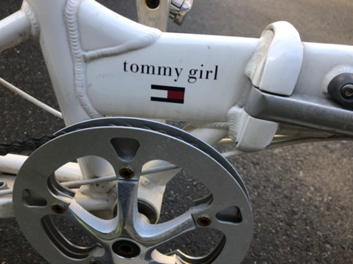 配達します。tommy girlの折りたたみ自転車16インチ