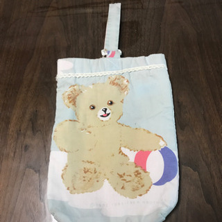 手作りシューズバッグ差し上げます！(used)
