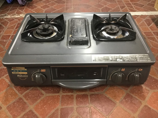 K▽パロマ　2口ガスコンロ　都市ガス用　IC-330HF-1  97年製