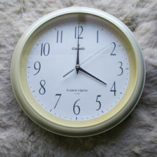 CASIOの電波掛け時計