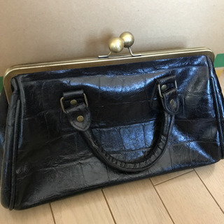 がま口バッグ
