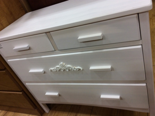 ローチェスト B-company ３段 パイン材 アウトレット品