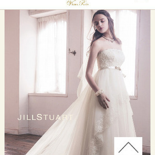 値下げウエディングドレス　JILLSTUART　小さいサイズ　レ...