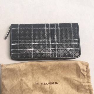 ボッテガヴェネタ 長財布 ラウンドファスナー 本革 BOTTEGA VENETA の画像