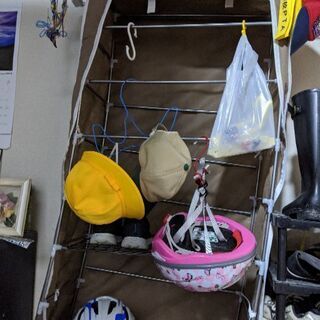 取り引き先、決まりました!無料、簡易シューズラックの画像