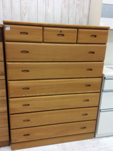 チェスト 7段 ブラウン 傷あり