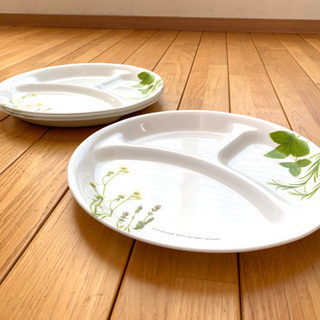 CORELLE ランチプレート4枚の画像