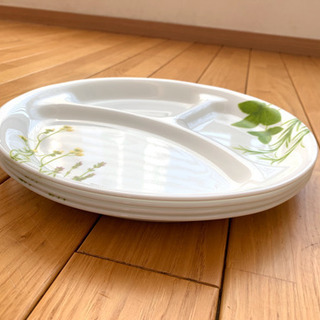 CORELLE ランチプレート4枚の画像