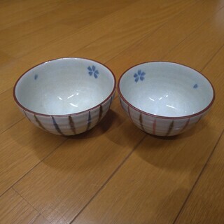 和食器 夫婦茶碗（中古品）