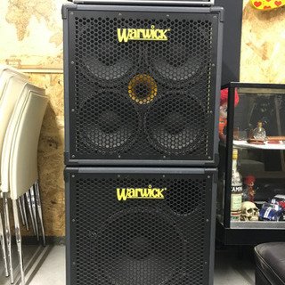 warwick  ベースアンプ ヘッド&キャビネット×2 セット