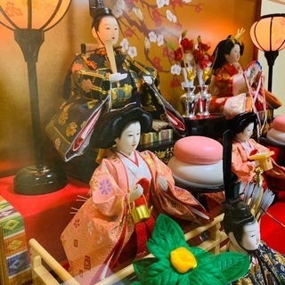 清宝作親王飾 雛人形 三段飾りの画像