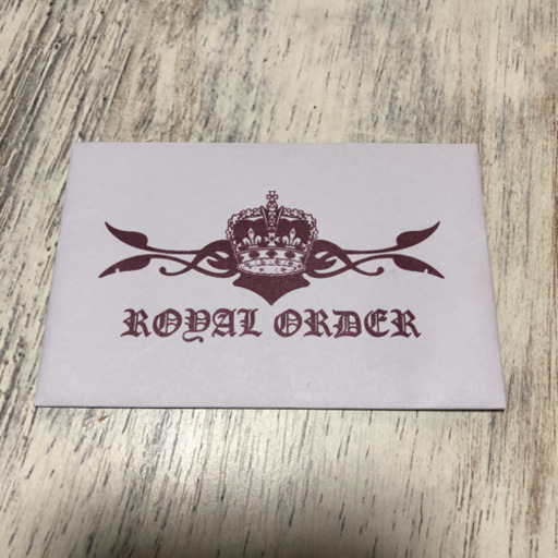 ロイヤルオーダーのネックレス