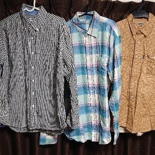 メンズシャツ＊３着セット★GAP、KANSAI JEANS他
