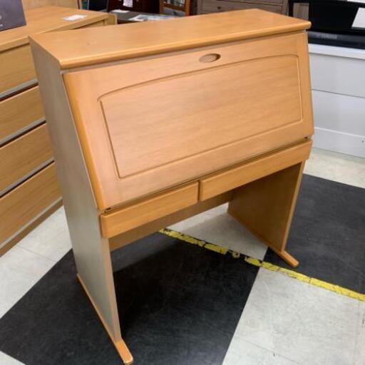 中古 店舗近郊送料格安 ライティングデスク 一人暮らしの学生さんに 幅94cm×奥45cm×高110 cm