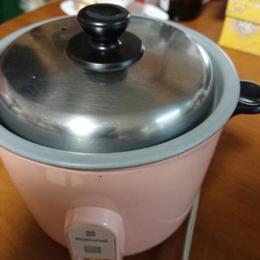 炊飯器(単身者向き)お値下げ‼️